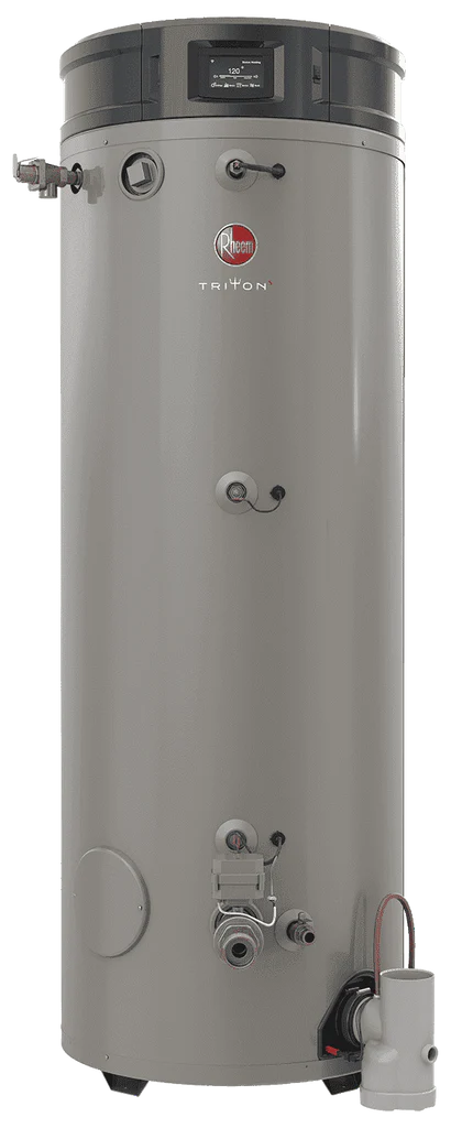 Triton 100 Gallon 250,000 BTU Tank Liquid Propane Commercial Water Heater - Image 6
