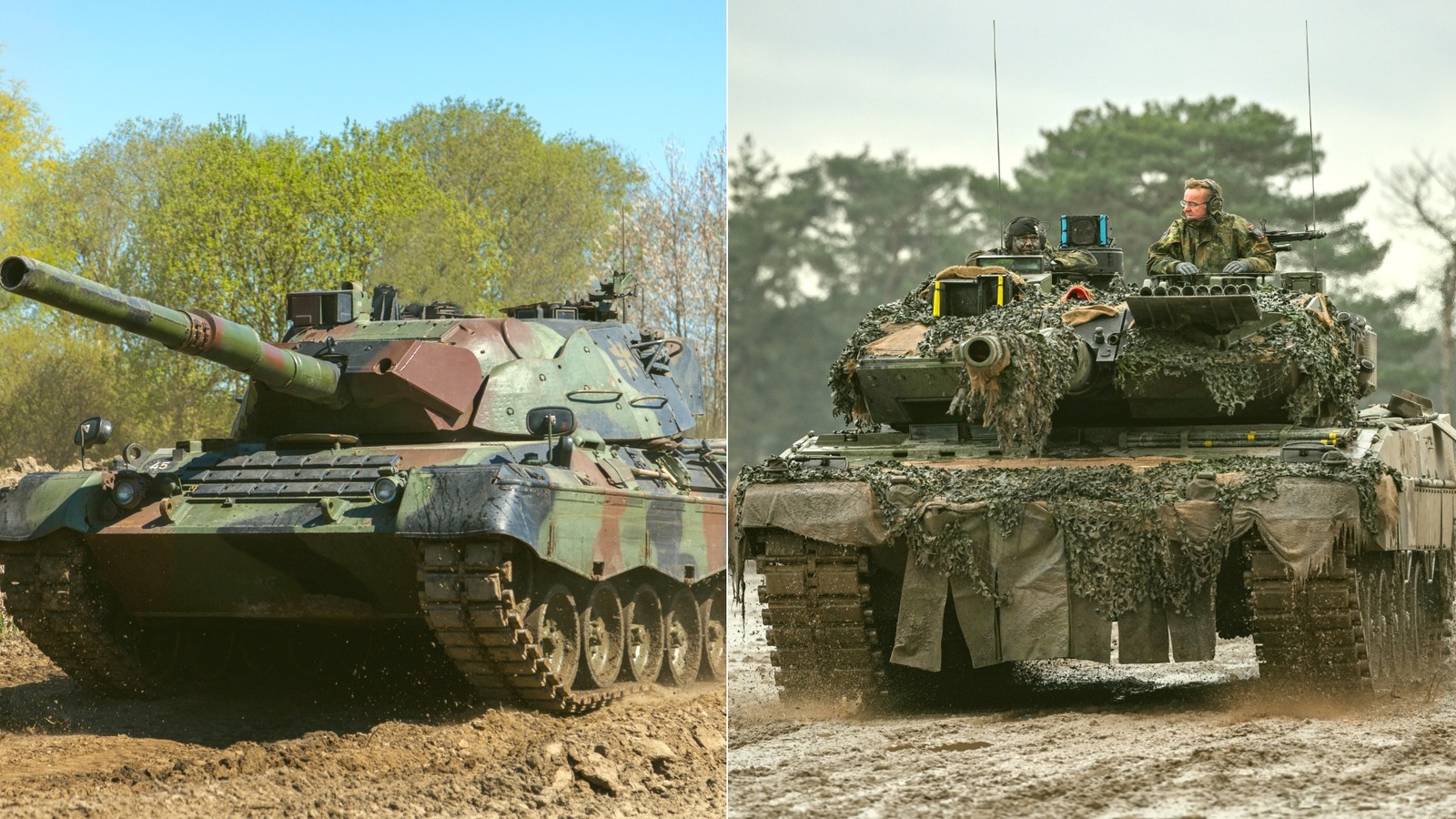 The Biggest Differences Between Leopard 1 & 2 Battle Tanks